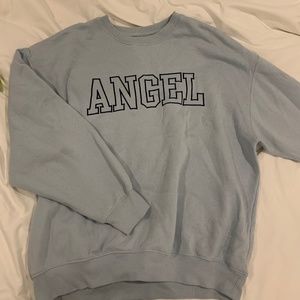 Blue crewneck